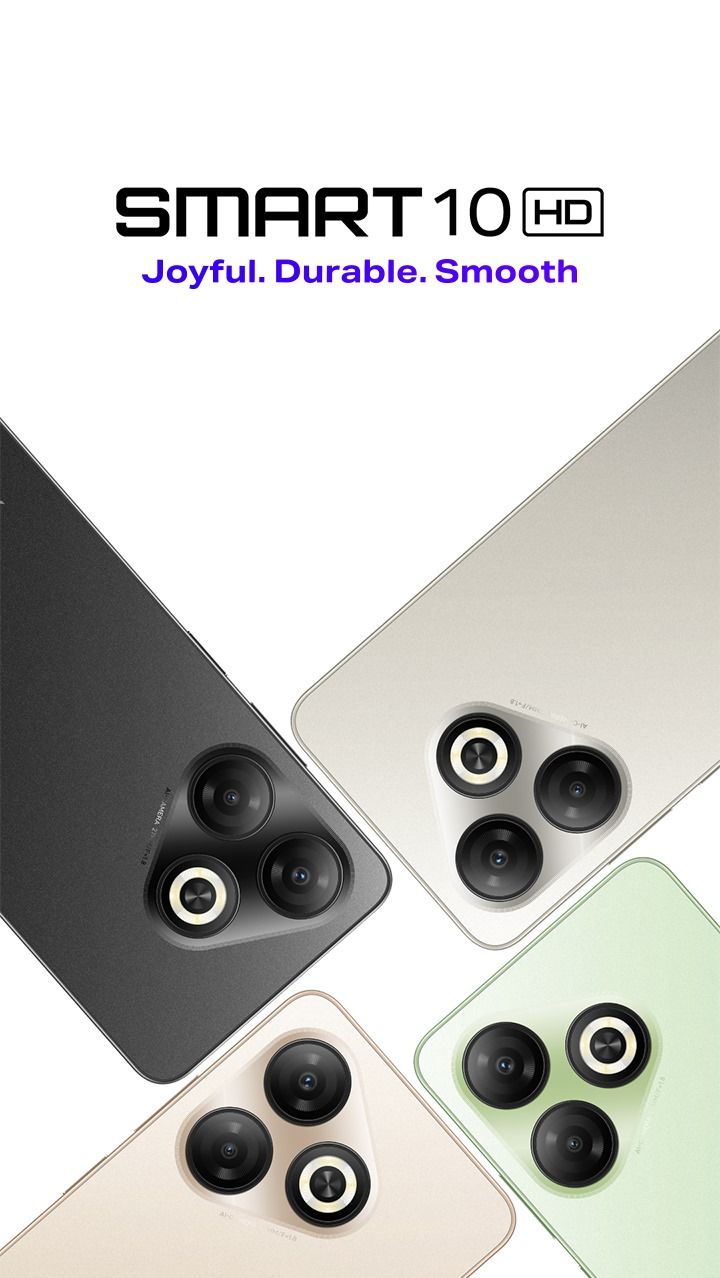 [NEW ARRIVAL] Infinix Smart 10 HD: 6.6'':  64GB+2GB: 5000 mAh: 13MP+8MP: Android 14: IPS-LCD: 90HZ refresh rate: octa-core: Fingerprint (side-mounted): 10W wired: smartphones