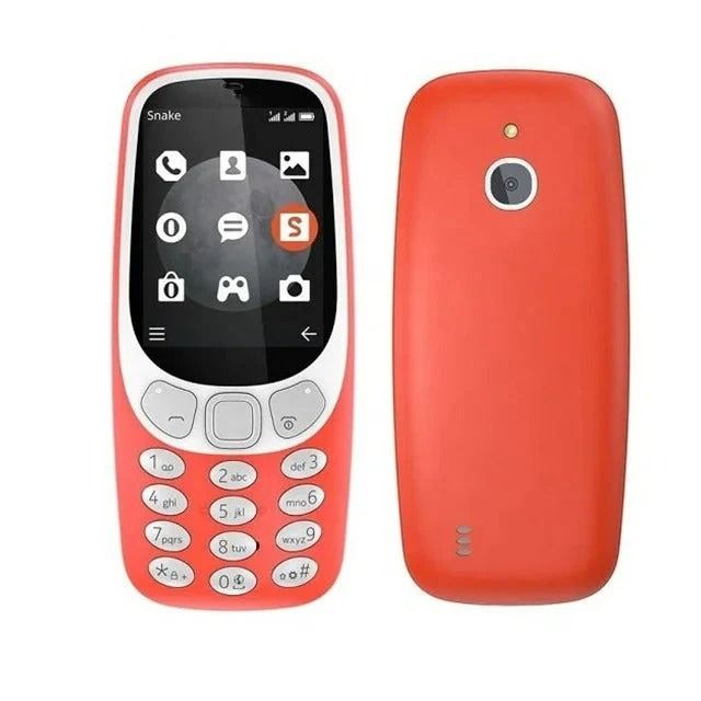 [HOT SALE] Nokia 3310 4G: 2.4'' : 512MB+256MB storage: single core: with Micro-SD: Dual-sim: bluetooth: li-ion 1200mAh: FM radio: Flashlight: plastic glass front: featured phones.