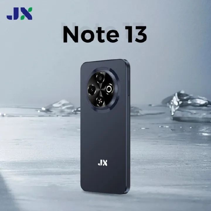 JX Note 13 Smartphone 4GBRAM + 64GB ROM Display: 6.6″ HD+ Incell 5MP Front + 8MP Rear AI Camera 5000mAh Big Battery Dual sim Android 13 Smart Phones