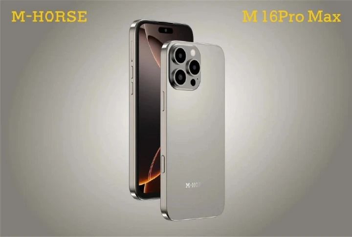 M-HORSE M16 Pro Max 6.6'' HD + incell 4GB RAM + 64GB ROM 5MP Front camera +8MP Rear camera 5000mAh battery capacity side fingerprint UNLOCK Android 14 phone smartphone