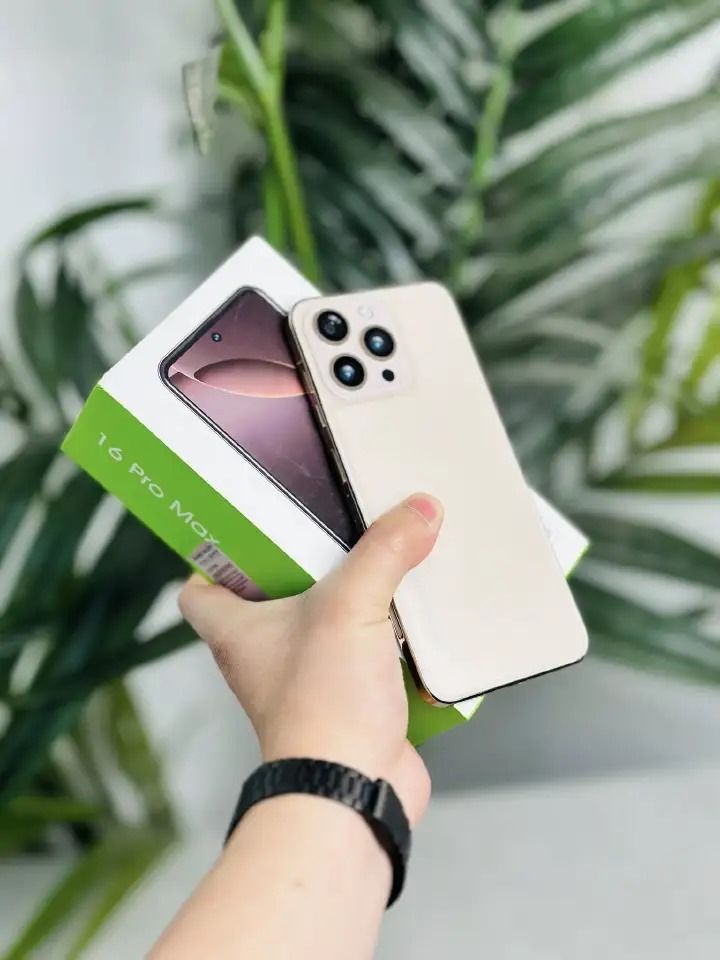 Calus 16 Pro Max Android 14 smartphone 128gb Rom + 8gb Ram 6.6 inches screen 5200mAh battery capacity OCTA-CORE Processor 26mp dual main camera+ 13mp selfie android smartphone + FREE GIFTS FOR