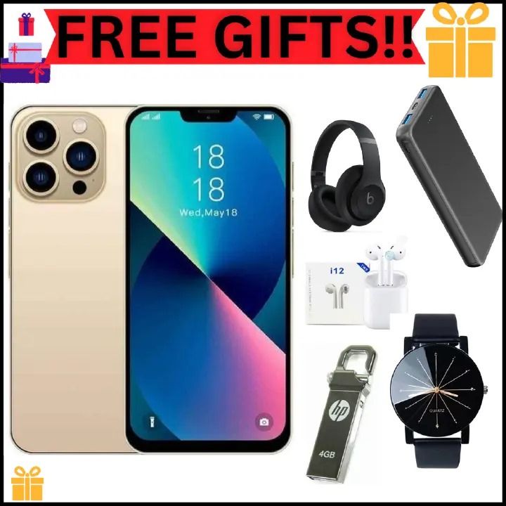 Calus 16 Pro Max Android 14 smartphone 128gb Rom + 8gb Ram 6.6 inches screen 5200mAh battery capacity OCTA-CORE Processor 26mp dual main camera+ 13mp selfie android smartphone + FREE GIFTS FOR