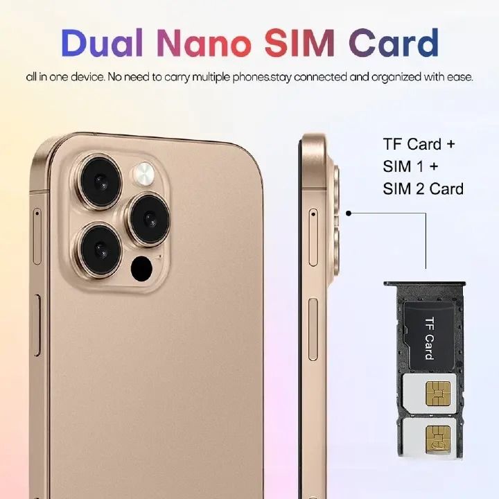 Calus 16 Pro Max Android 14 smartphone 128gb Rom + 8gb Ram 6.6 inches screen 5200mAh battery capacity OCTA-CORE Processor 26mp dual main camera+ 13mp selfie android smartphone + FREE GIFTS FOR