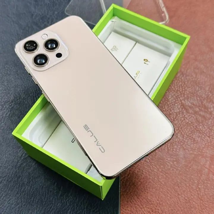 Calus 16 Pro Max Android 14 smartphone 128gb Rom + 8gb Ram 6.6 inches screen 5200mAh battery capacity OCTA-CORE Processor 26mp dual main camera+ 13mp selfie android smartphone + FREE GIFTS FOR