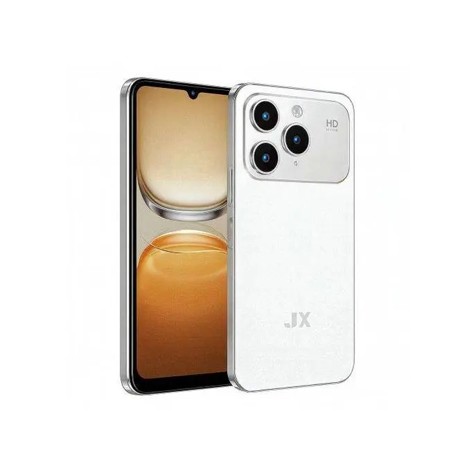 JX 17 Pro Max Android 14 smartphone 128GB Rom +8GB Ram 6.8 inches IPS LCD screen display 5000mAh battery capacity OCTA-CORE Processor 32mp dual main camera+ 16mp selfie android smartphone