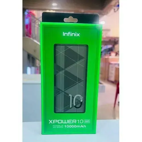 ORIGINAL Infinix XPOWER 10 GO XP10 10000mAh power bank. can charge upto 4 phones . two way quick charge with super fast charging .can maintain power for a long period of time