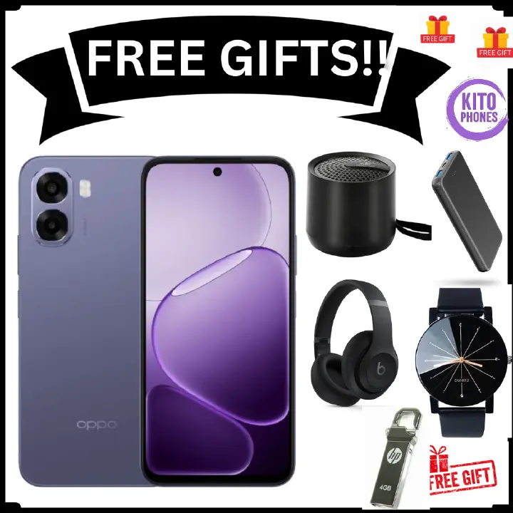 Brand New OPPO A6X 128GB ROM + 4GB RAM 6.75" SCREEN DISPLAY Smartphone 6100 mAh Battery CAPACITY 120Hz refresh rate 13MP+5MP Camera Android 15 Dual Sim Smart phones + FREE GIFTS JUST FOR YOU