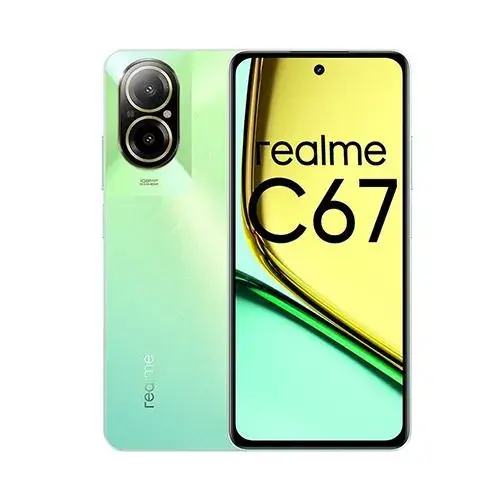 New Arrival Realme C67 128GB ROM + 6GB RAM 108MP Camera + 8MP SELFIE 6.72'' 90Hz Refresh rate 33W 5000mAh BATTERY CAPACITY Dual Speakers Android 14 Dual SIM Smart Phones SMARTPHONES