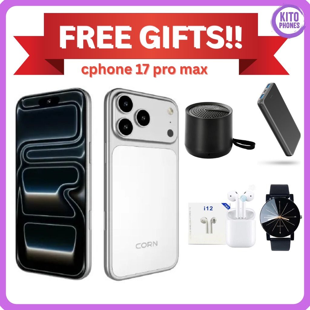 [ BRAND NEW ] CORN Cphone 17 Pro Max Android 14 smartphone 64GB Rom +5(2+3GB) Ram 6.6 inches IPS LCD screen display 5000mAh battery  OCTA-CORE 13mp  main camera+ 8mp android smartphone + free gifts