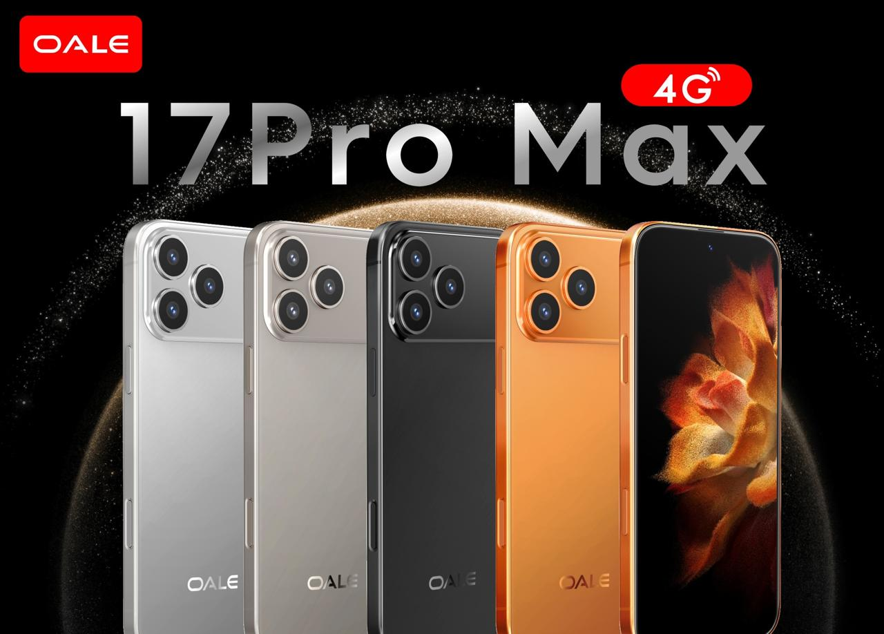 Oale 17 Pro Max 4G - 6.85" 128GB ROM 8GB(4+4GB) RAM 20MP REAR CAMERA + 13MP SELFIE 5750mAh BATTERY CAPACITY 4G-Network DUAL SIM ANDROID SMARTPHONE+ FREE GIFTS (EARPODS+WATCH+OTG CABLE)
Oale 17 Pro Max