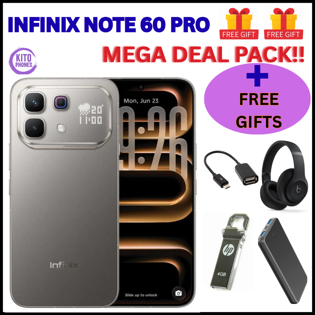 [New Launch] Infinix Note 60 Pro 256GB+16GB(8+8)GB RAM 6.78" 144Hz Screen Dual SIM Slim 5G Phone 50MP Camera 6000mAh Battery 90W charging Android 15 Snapdragon 7s Gen 4 SMARTPHONES +FREE