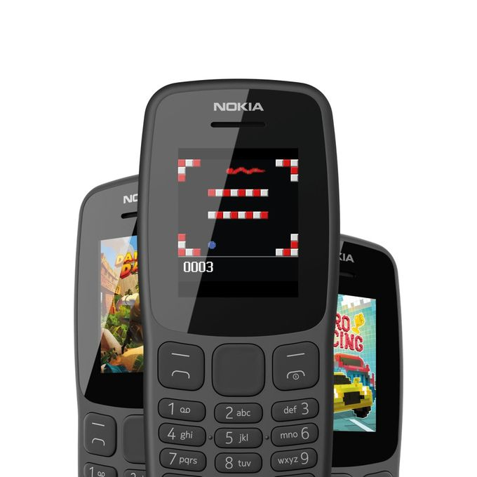 BRAND NEW Nokia 106 4G!!! Mobile Phones, 1.8" Dual SIM Cards Cell Phone 800 MAh Removable Battery Cheap Durable Classic For Basic Communication with FM Radio and Micro USB FEATURE PHONE +FREE