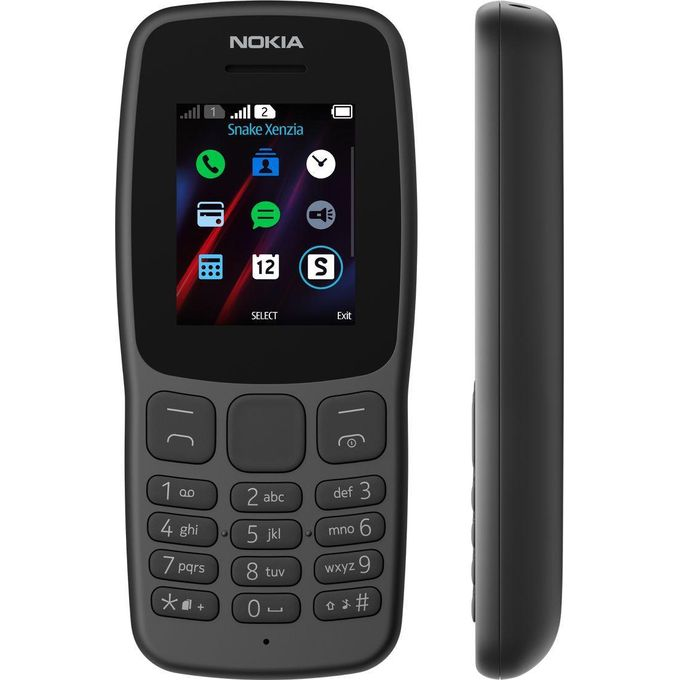 BRAND NEW Nokia 106 4G!!! Mobile Phones, 1.8" Dual SIM Cards Cell Phone 800 MAh Removable Battery Cheap Durable Classic For Basic Communication with FM Radio and Micro USB FEATURE PHONE +FREE