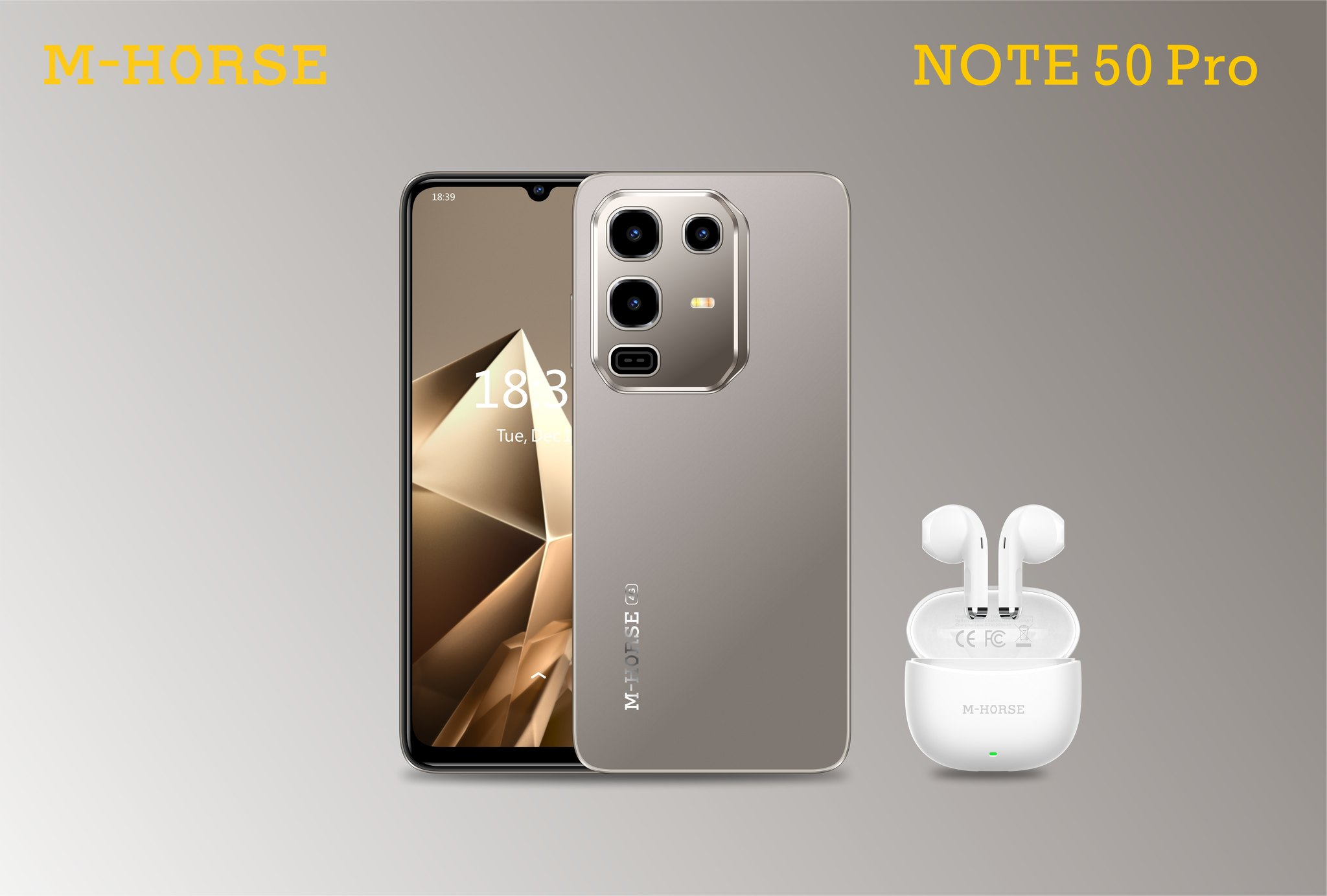 [BRAND NEW] [NEW ARRIVAL] M-HORSE NOTE 50 PRO 128GB ROM+8GB(4+4GB EXTENDED) RAM 5000mAh 16MP SELFIE+32MP REAR CAMERA SCREEN 6.9’’ HD INCELL WATER DROP SCREEN SIDE FINGERPRINT SMART PHONE +FREE GIFTS