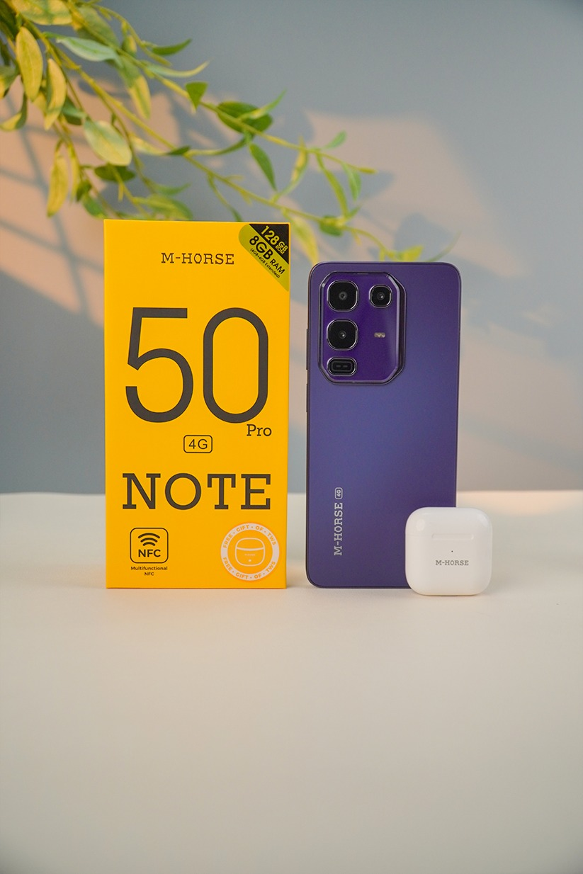 [BRAND NEW] [NEW ARRIVAL] M-HORSE NOTE 50 PRO 128GB ROM+8GB(4+4GB EXTENDED) RAM 5000mAh 16MP SELFIE+32MP REAR CAMERA SCREEN 6.9’’ HD INCELL WATER DROP SCREEN SIDE FINGERPRINT SMART PHONE +FREE GIFTS