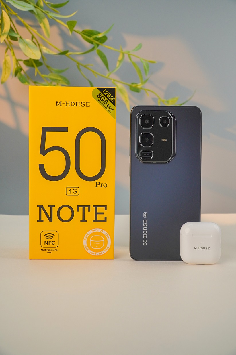 [BRAND NEW] [NEW ARRIVAL] M-HORSE NOTE 50 PRO 128GB ROM+8GB(4+4GB EXTENDED) RAM 5000mAh 16MP SELFIE+32MP REAR CAMERA SCREEN 6.9’’ HD INCELL WATER DROP SCREEN SIDE FINGERPRINT SMART PHONE +FREE GIFTS