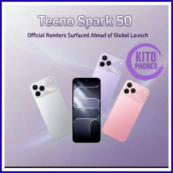 NEW ARRIVALS!! BRAND NEW Tecno Spark 50 128GB ROM+ 4GB RAM 6.78" SCREEN 120Hz Refresh rate Camera 50MP Main Camera +8MP SELFIE 18W Super Charging 6700mAh battery Android 16 PHONE SMARTPHONE