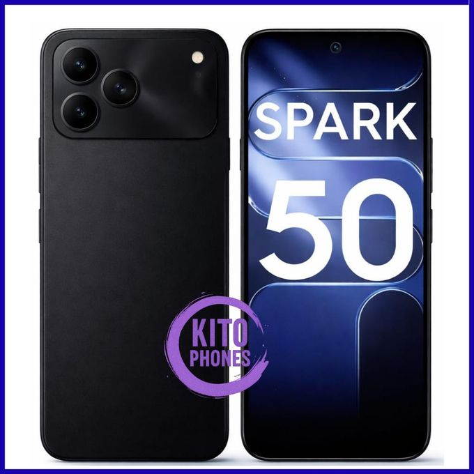 NEW ARRIVALS!! BRAND NEW Tecno Spark 50 128GB ROM+ 4GB RAM 6.78" SCREEN 120Hz Refresh rate Camera 50MP Main Camera +8MP SELFIE 18W Super Charging 6700mAh battery Android 16 PHONE SMARTPHONE