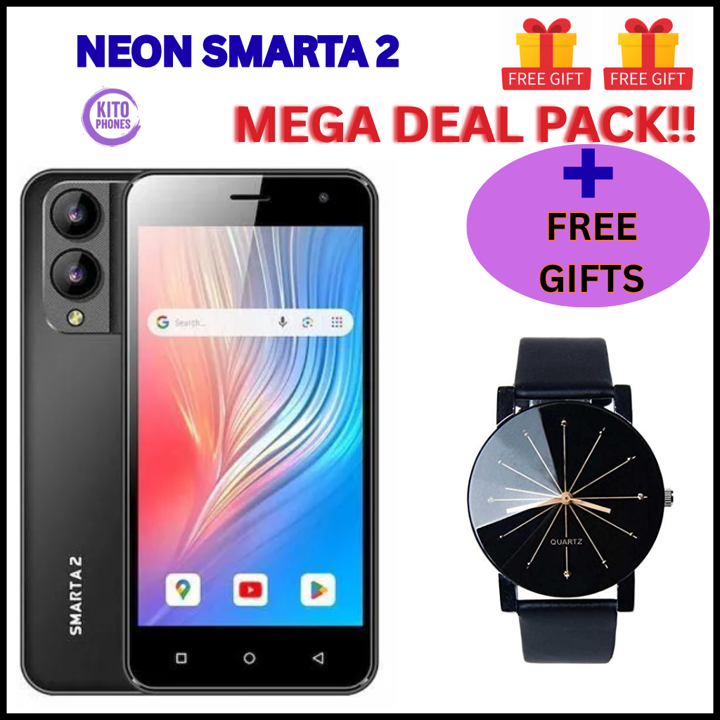 [BRAND NEW] Neon Smarta 2 - (2+2)GB RAM - 32GB ROM 5.0inch display - Dual SIM 5.0inch display 8MP rear camera 2.0 selfie 3500 mAh battery octacore smart[BRAND NEW] Neon Smarta 2 - (2+2)GB RAM - phones