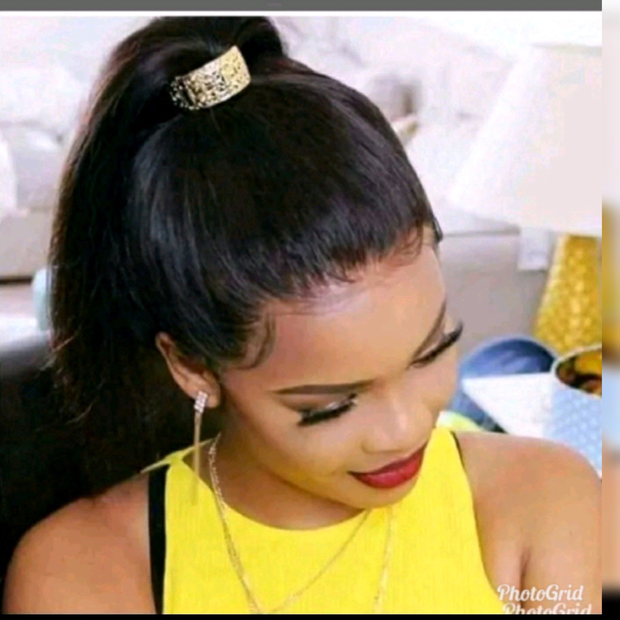 Body wave Semi human hair wig