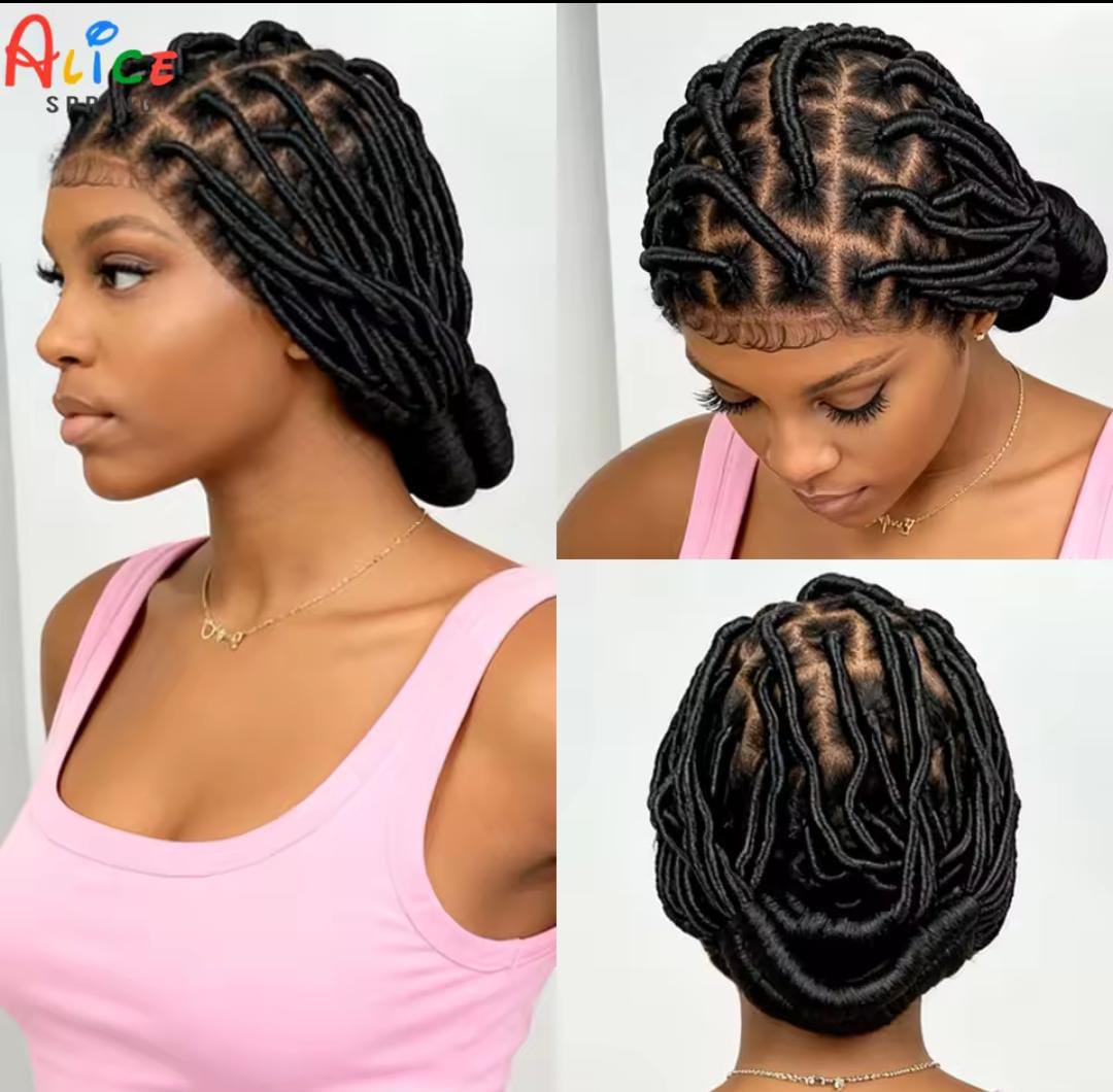 soft locs twisted wig