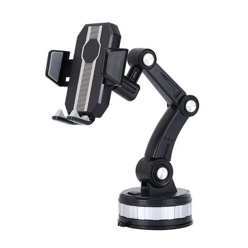 360 degrees Rotatable Car Phone Holder - Universal suction (dashboard, windscreen, desk) - Shockproof - Big in GPS Support system