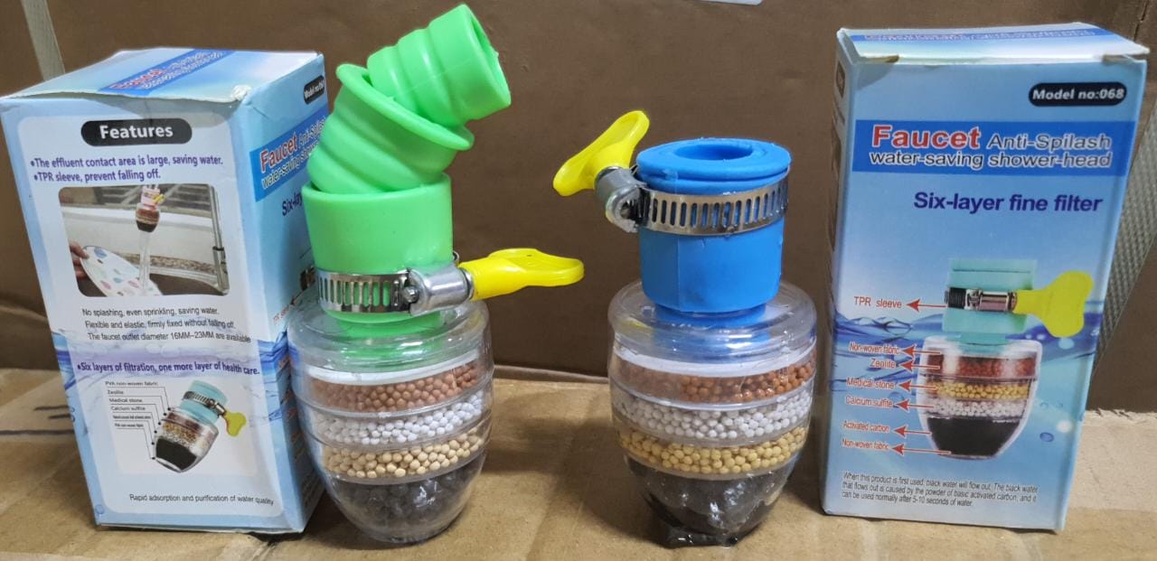 6 layer fine filter purifier faucet with shower conversion