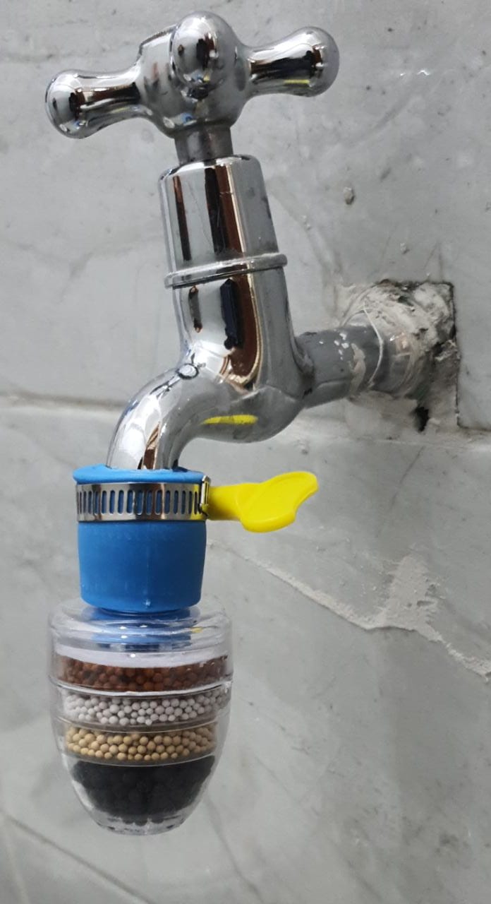 6 layer fine filter purifier faucet with shower conversion