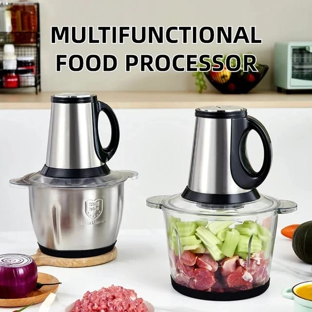 Multifunctional Electric Food Processor /meat mincer /grinder /chopper
Capacity - 2L