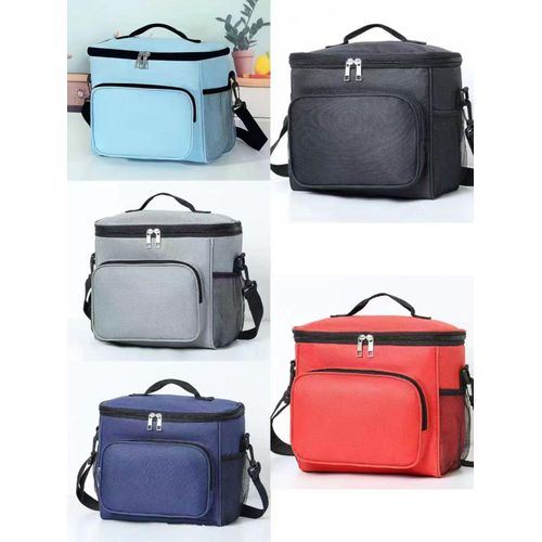 Insulated Lunch Box Cooler Bag for Women, men, Kids Adult, Collapsible Leakproof Lunch Bag with Adjustable Shoulder Strap for Work School Picnic Beach