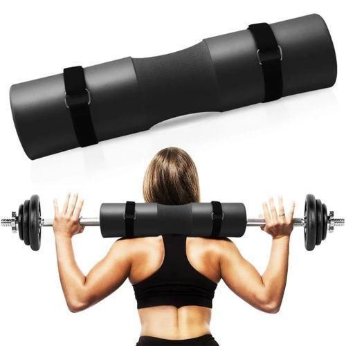 Barbell Squat Pad - Neck & Shoulder Protective Pad - Great for Squats, Lunges, Hip Thrusts, Weight Lifting & More - Fit Standard and Olympic Bars Perfectly