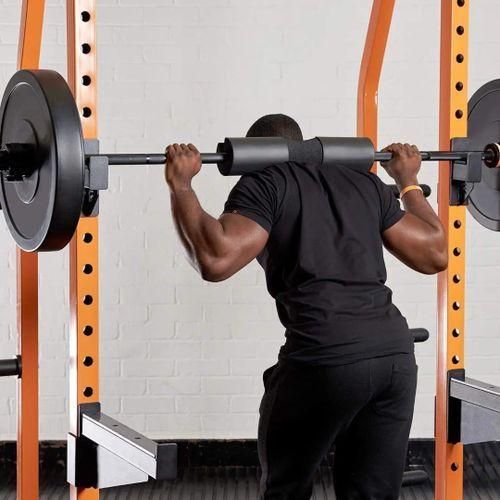 Barbell Squat Pad - Neck & Shoulder Protective Pad - Great for Squats, Lunges, Hip Thrusts, Weight Lifting & More - Fit Standard and Olympic Bars Perfectly