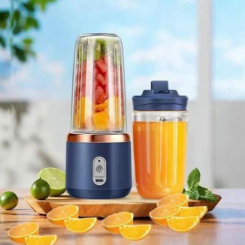 6 Blades Portable Juicer Cup Juicer Fruit Juice Cup Automatic Small Electric Juicer Smoothie Blender