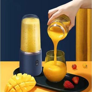 6 Blades Portable Juicer Cup Juicer Fruit Juice Cup Automatic Small Electric Juicer Smoothie Blender