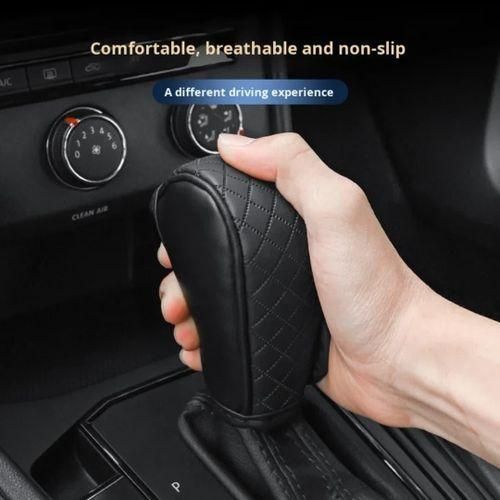 Universal Non Slip PU leather Shift Knob Gear Cover