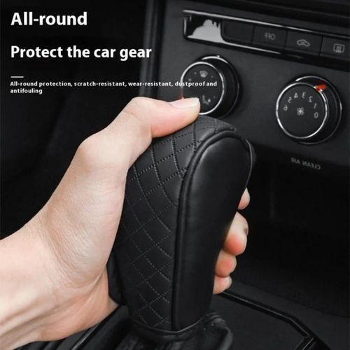 Universal Non Slip PU leather Shift Knob Gear Cover