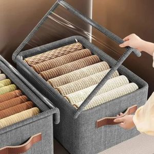 Foldable Wardrobe Organizer With A Cover