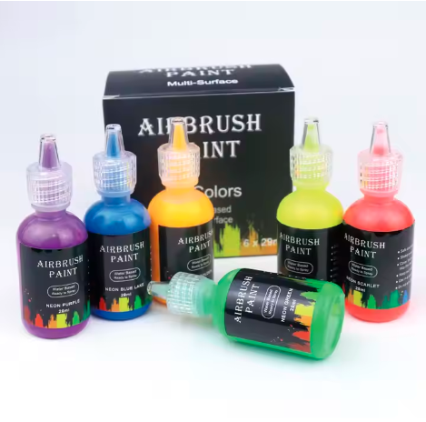 Multi-Function Airbrush Paint for Paper Wall Car Leather Arts and Crafts Acrylic Airbrush Paint