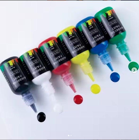 Multi-Function Airbrush Paint for Paper Wall Car Leather Arts and Crafts Acrylic Airbrush Paint