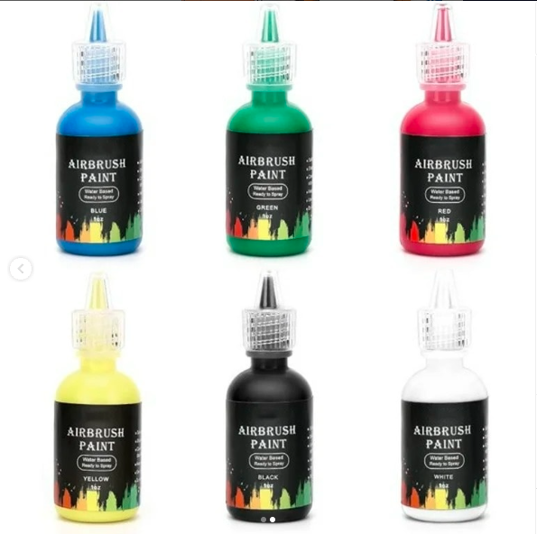 Multi-Function Airbrush Paint for Paper Wall Car Leather Arts and Crafts Acrylic Airbrush Paint