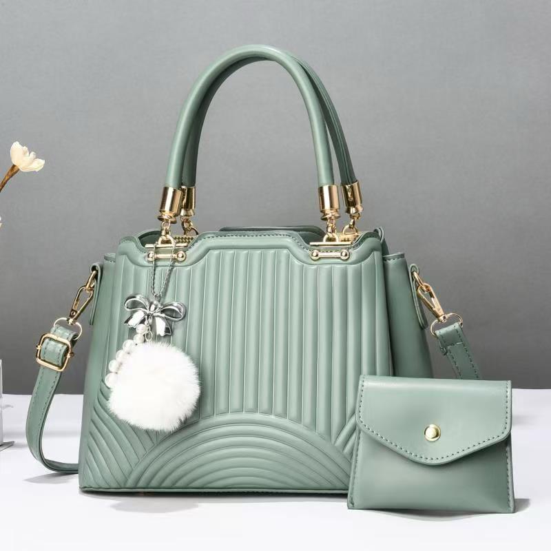 Trending Crossbody Bag Women'S Bags Purses and Handbags Pu Leather Sling Bags With 2 Pcs Set Handbags for Women Luxury( 2 in 1)