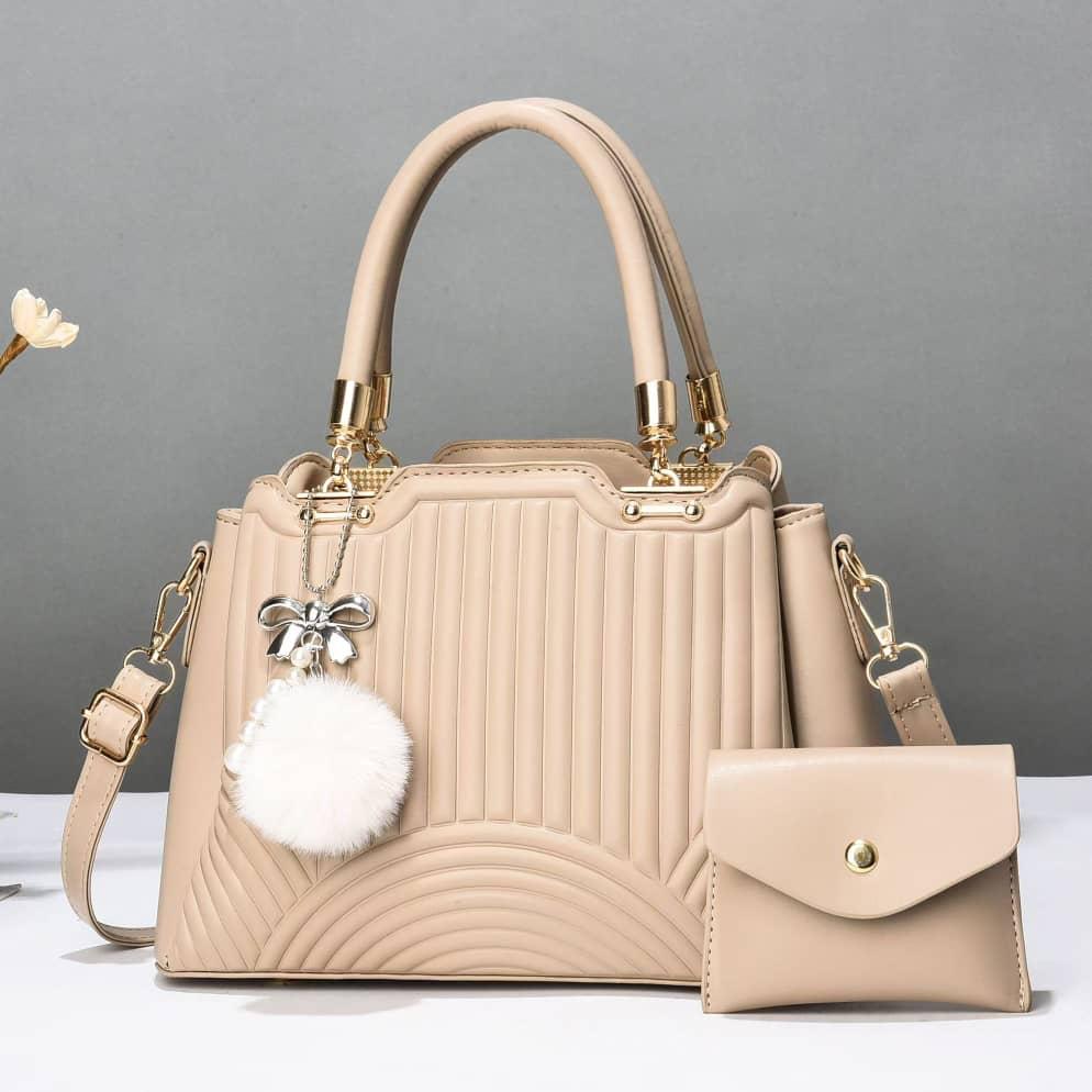 Trending Crossbody Bag Women'S Bags Purses and Handbags Pu Leather Sling Bags With 2 Pcs Set Handbags for Women Luxury( 2 in 1)