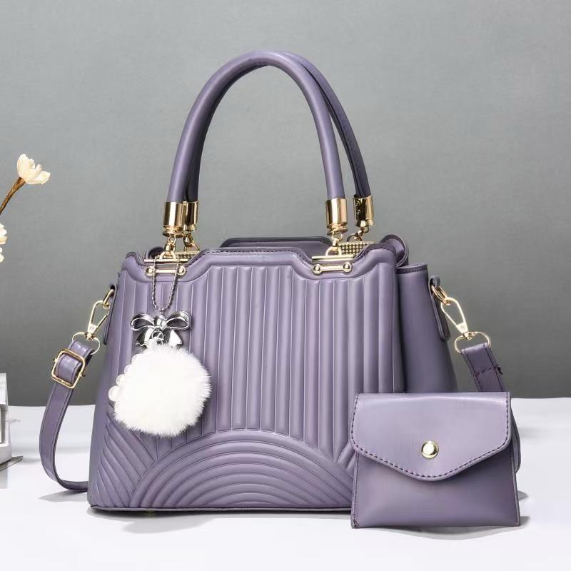 Trending Crossbody Bag Women'S Bags Purses and Handbags Pu Leather Sling Bags With 2 Pcs Set Handbags for Women Luxury( 2 in 1)