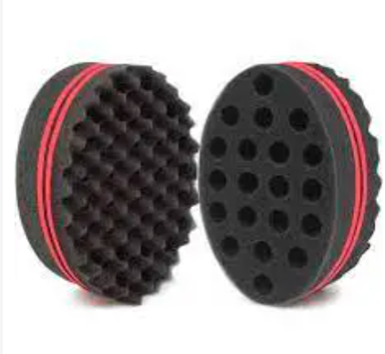 Barber Hair Brush Sponge Dreads Locking Twist Coil Afro Curl Wave