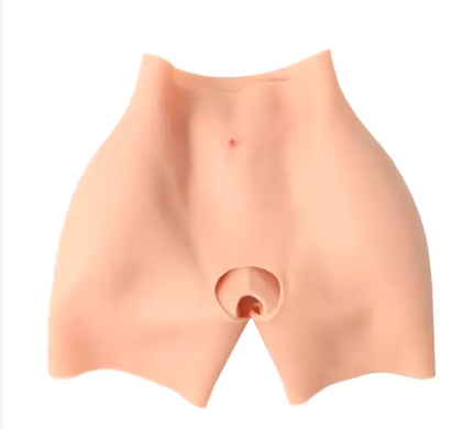 Women's Silicone Hip Enhancer Pant with Realistic Texture – Wearable Buttocks Shapewear for Curves & Contouring Support