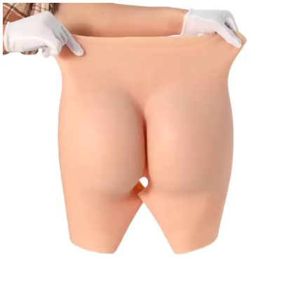Women's Silicone Hip Enhancer Pant with Realistic Texture – Wearable Buttocks Shapewear for Curves & Contouring Support