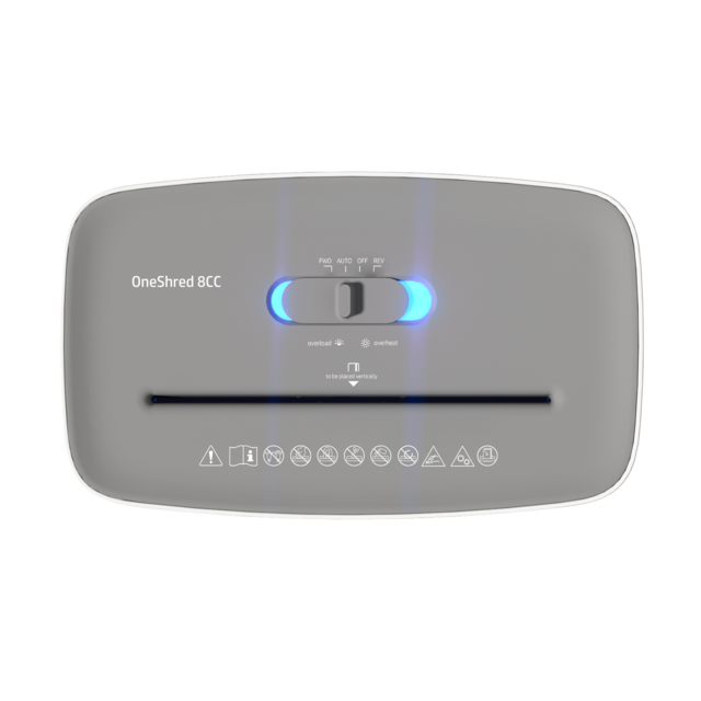 HP OneShred 8CC Cross-cut paper Shredder - 8 sheets