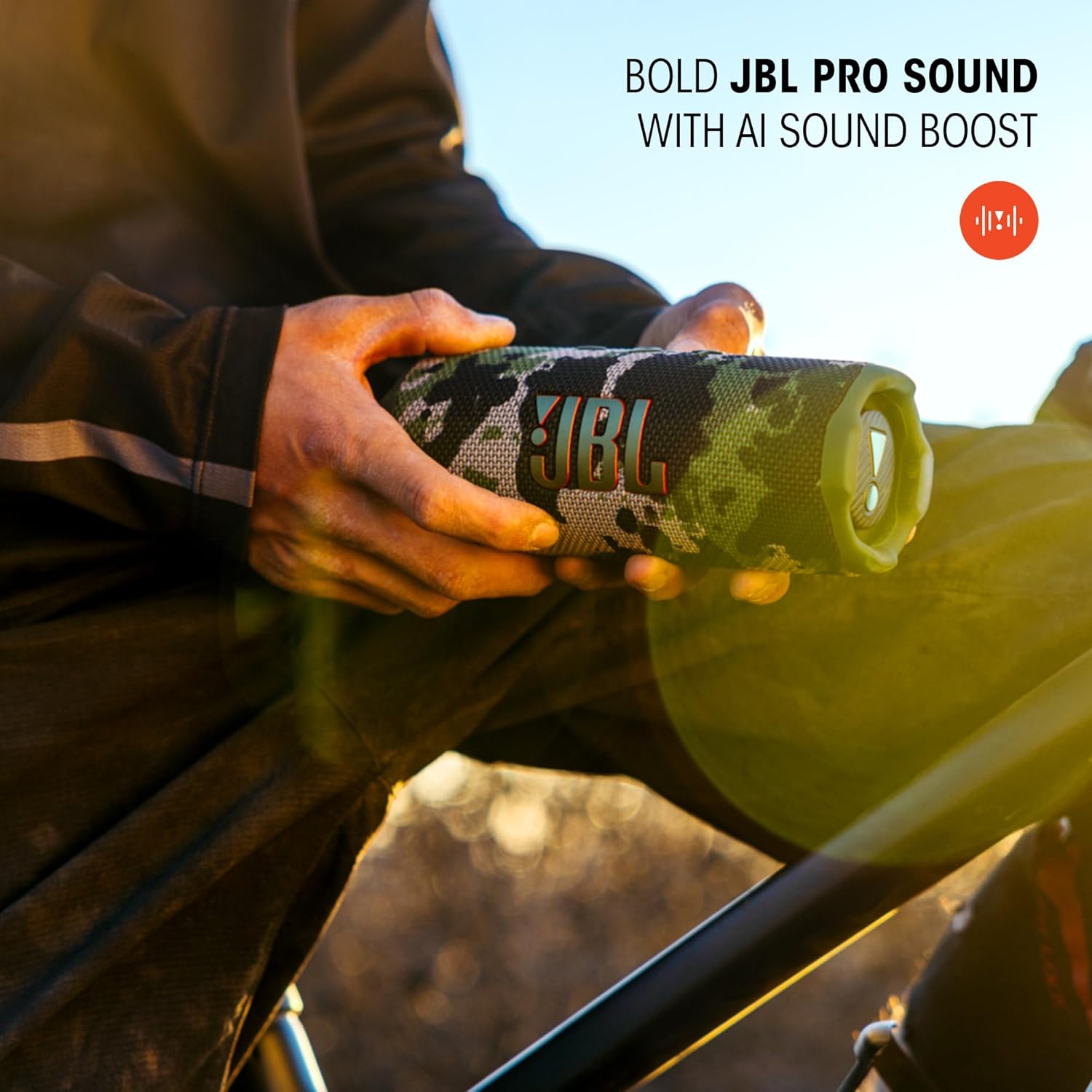 Jbl Flip 7 Original Bluetooth wireless waterproof speaker - Black ( 1 Year Warranty)