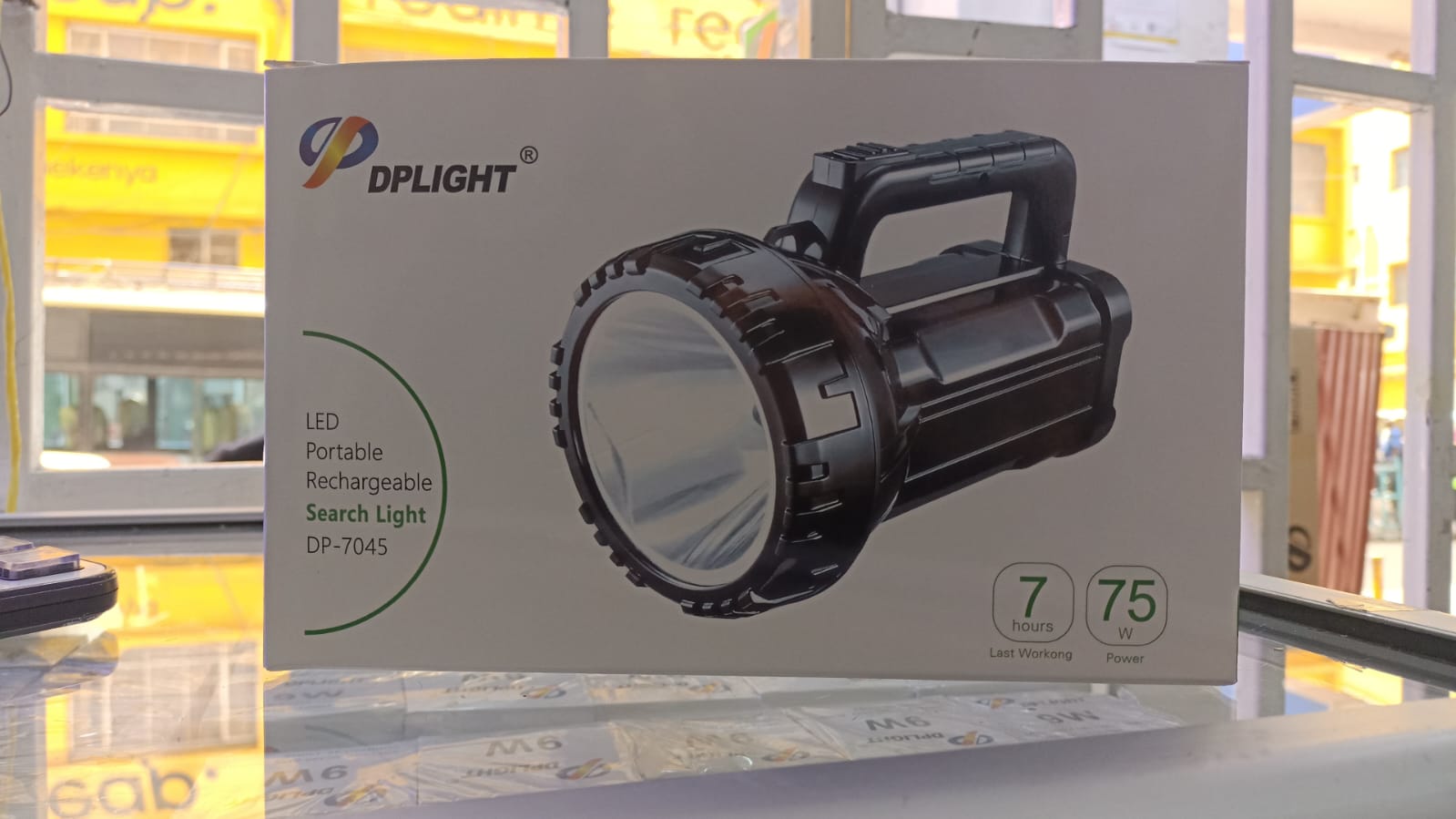 DP LIGHT Portable Rechargeable Search Light 75w