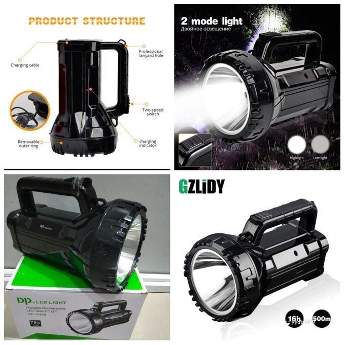 DP LIGHT Portable Rechargeable Search Light 75w